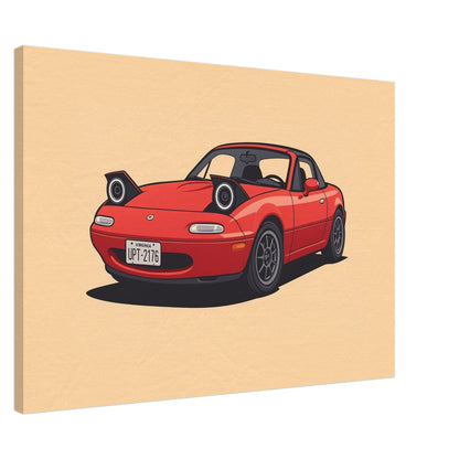 Personalized Car Portrait – Canvas - Masterpiece Print