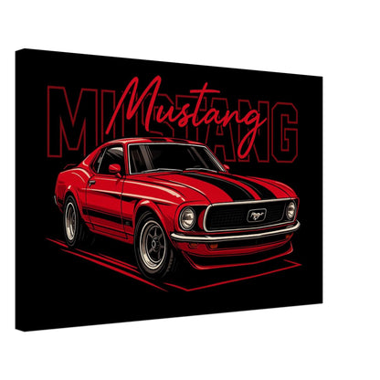 Personalized Car Portrait – Canvas - Masterpiece Print