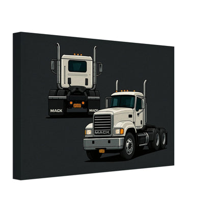 Personalized Car Portrait – Canvas - Masterpiece Print