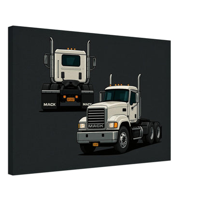 Personalized Car Portrait – Canvas - Masterpiece Print