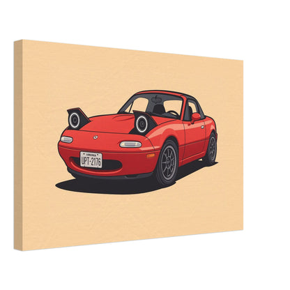 Personalized Car Portrait – Canvas - Masterpiece Print