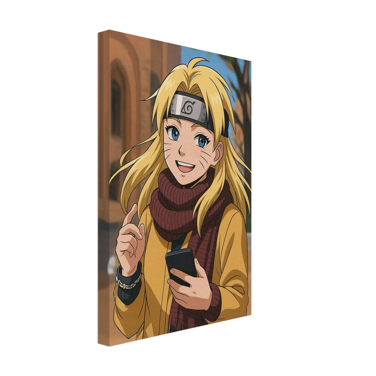Personalized Cartoon Portrait – Canvas - Masterpiece Print