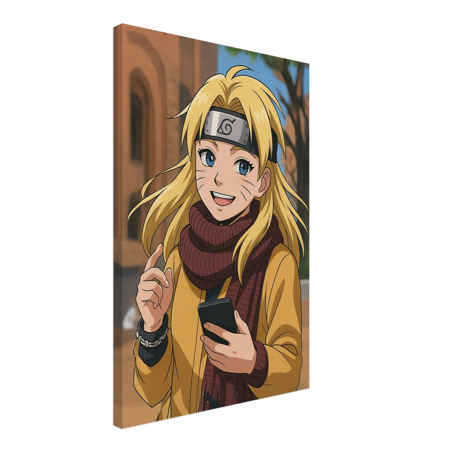 Personalized Cartoon Portrait – Canvas - Masterpiece Print