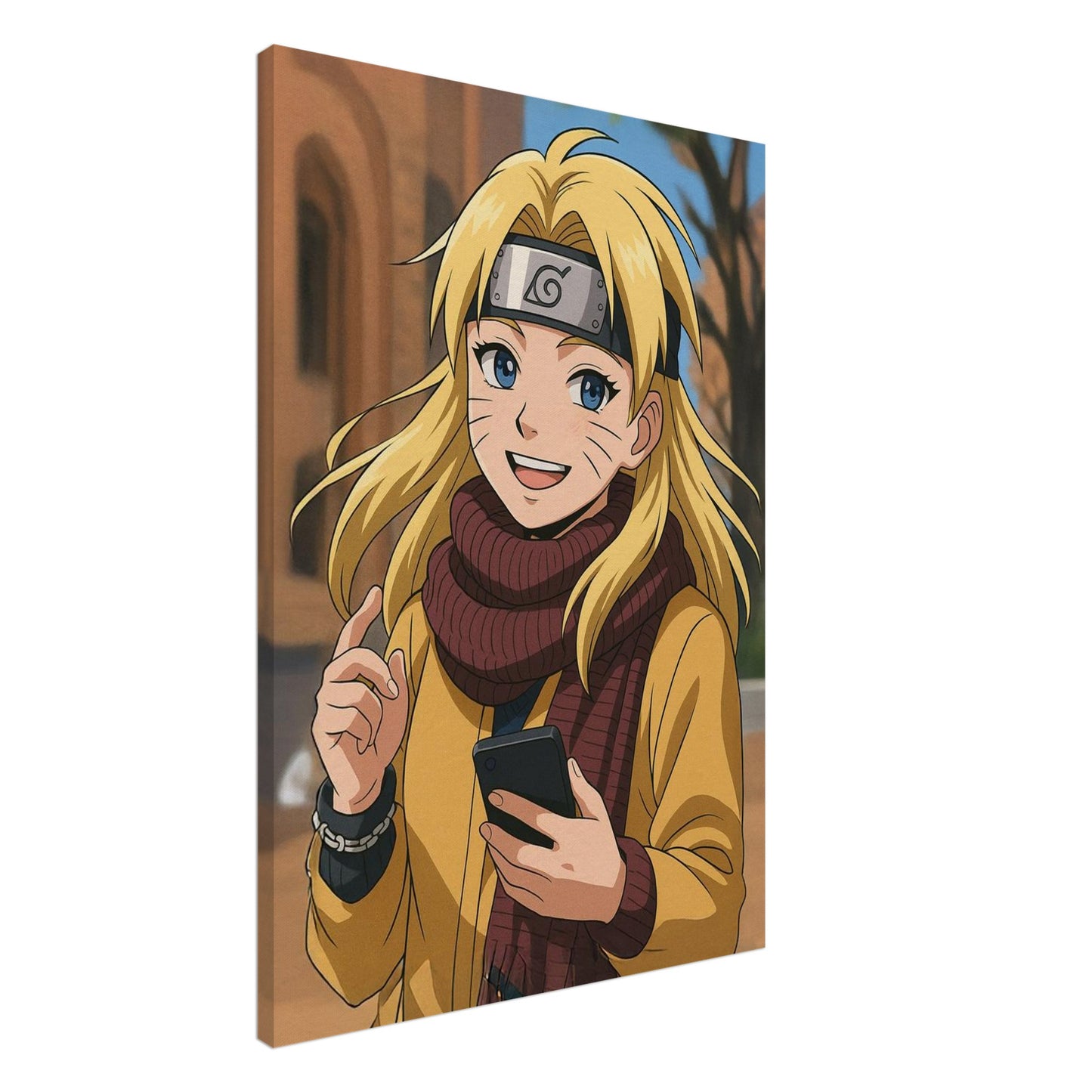 Personalized Cartoon Portrait – Canvas - Masterpiece Print