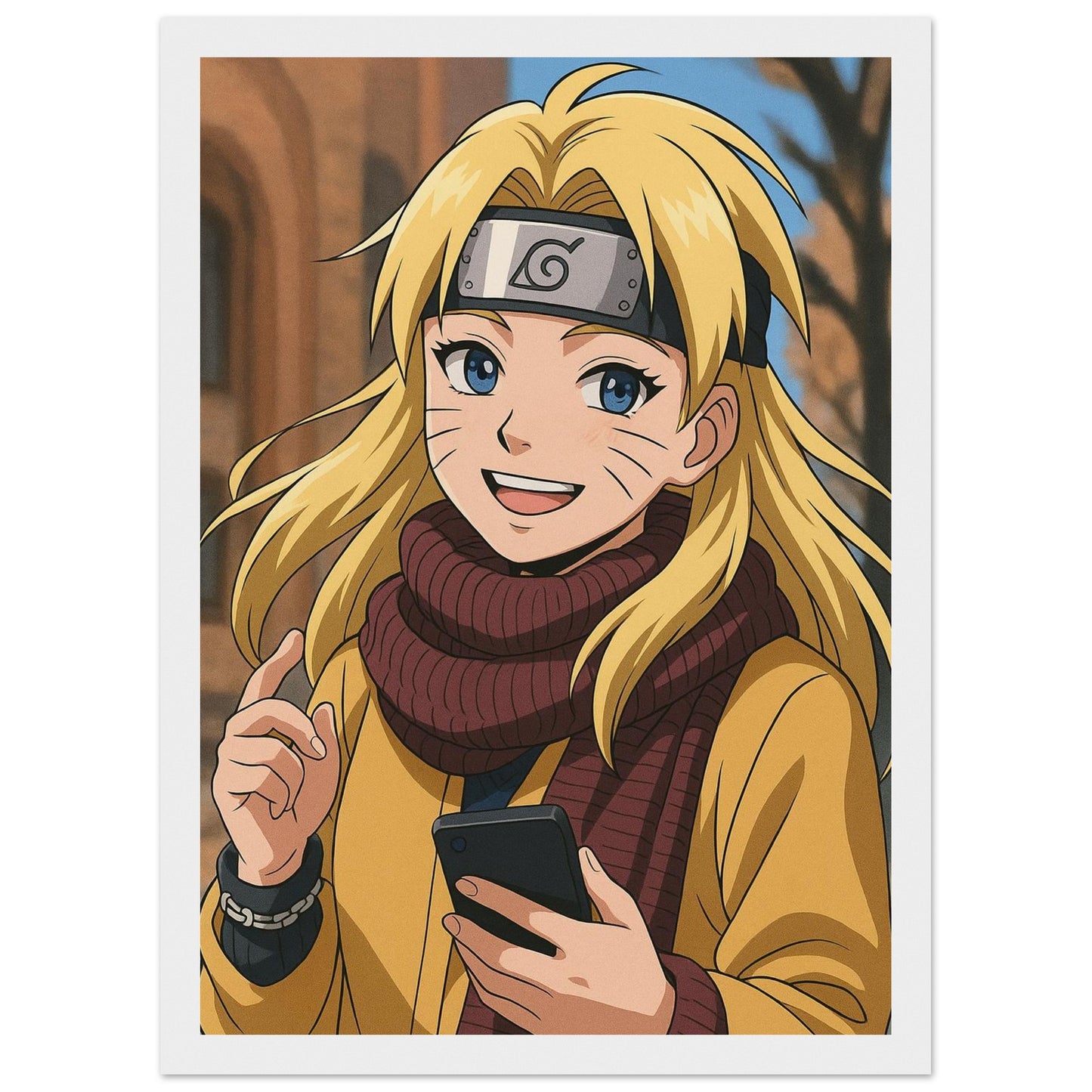 Personalized Cartoon Portrait – Framed Print - Masterpiece Print