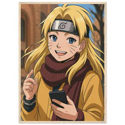 Personalized Cartoon Portrait – Framed Print - Masterpiece Print