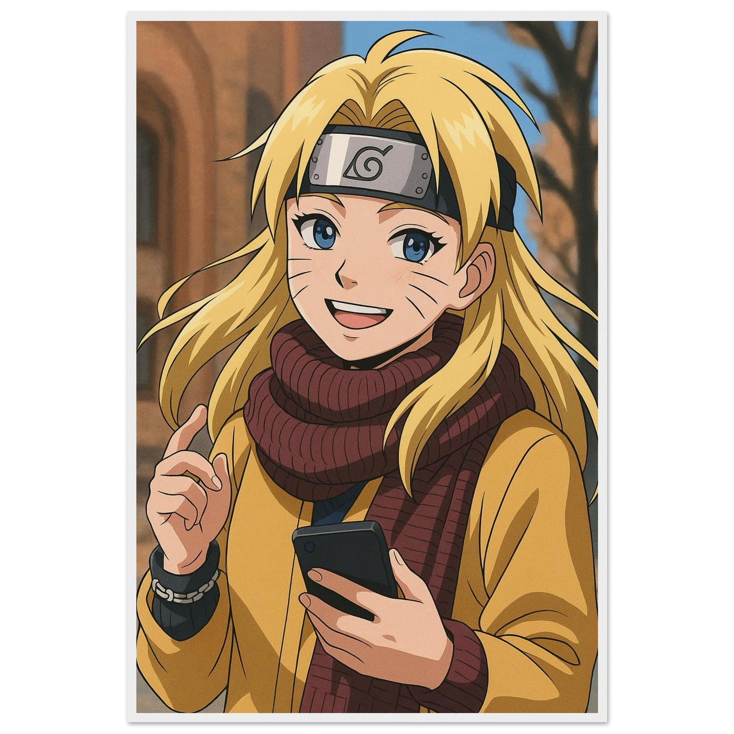 Personalized Cartoon Portrait – Framed Print - Masterpiece Print