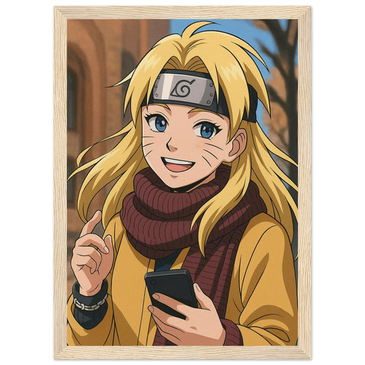 Personalized Cartoon Portrait – Framed Print - Masterpiece Print