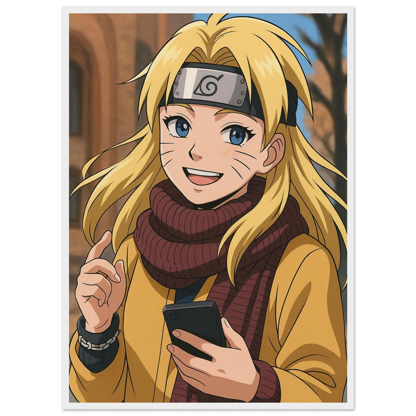 Personalized Cartoon Portrait – Framed Print - Masterpiece Print