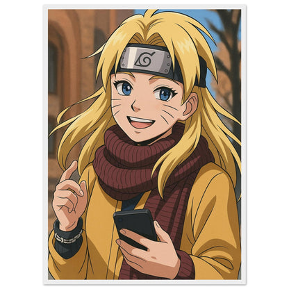 Personalized Cartoon Portrait – Framed Print - Masterpiece Print