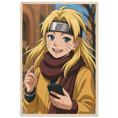 Personalized Cartoon Portrait – Framed Print - Masterpiece Print