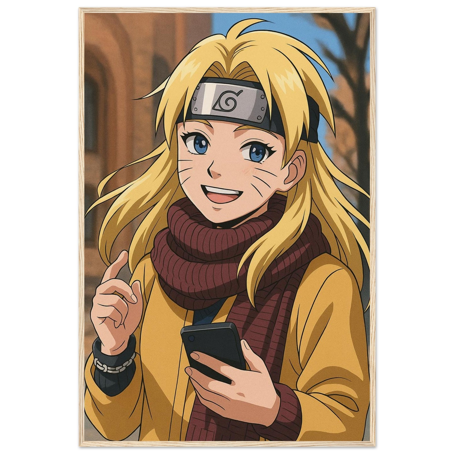 Personalized Cartoon Portrait – Framed Print - Masterpiece Print