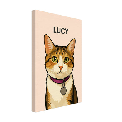 Personalized Cat Portrait – Canvas - Masterpiece Print