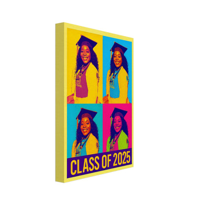 Personalized Graduation Portrait – Canvas - Masterpiece Print