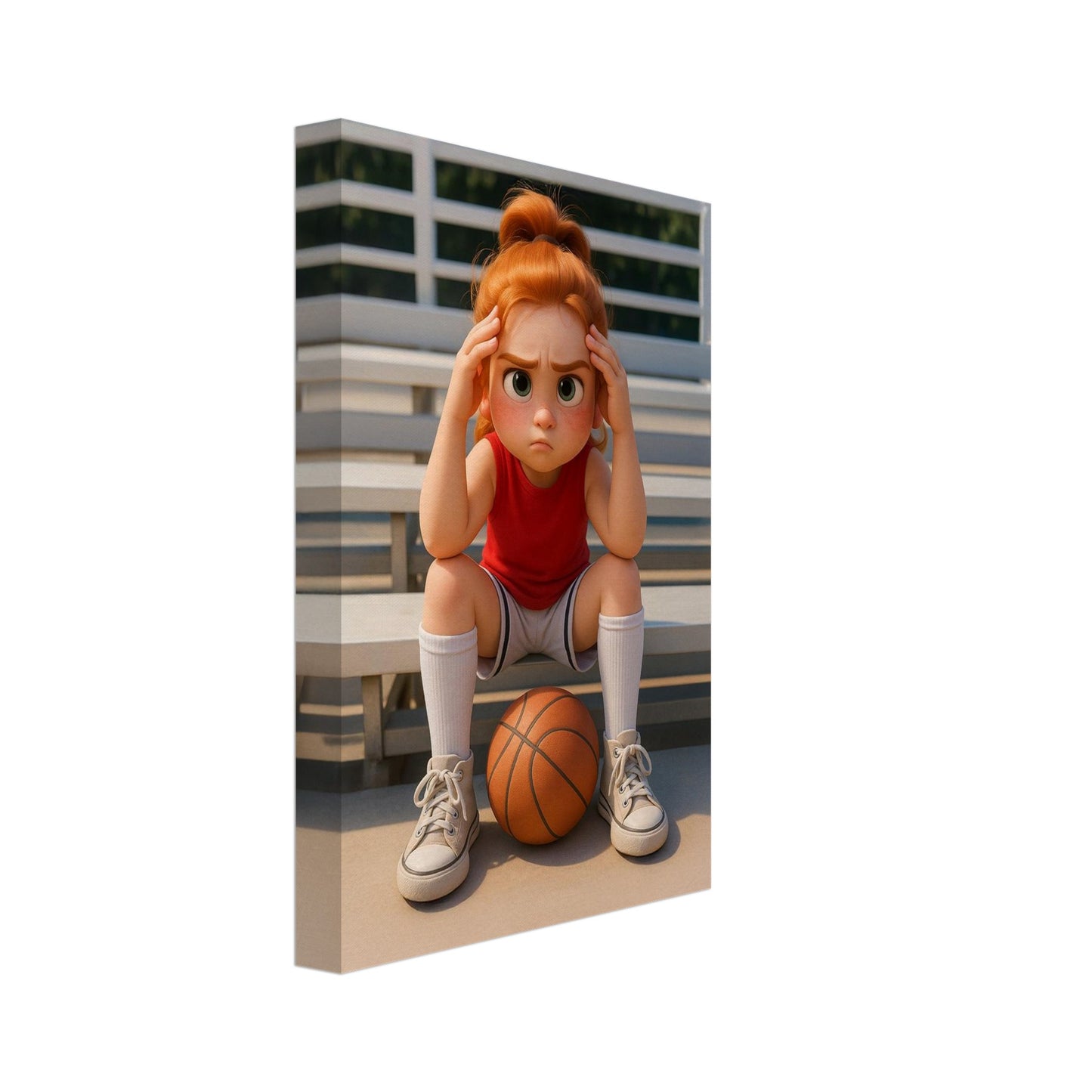 Personalized Kids Portrait – Canvas - Masterpiece Print