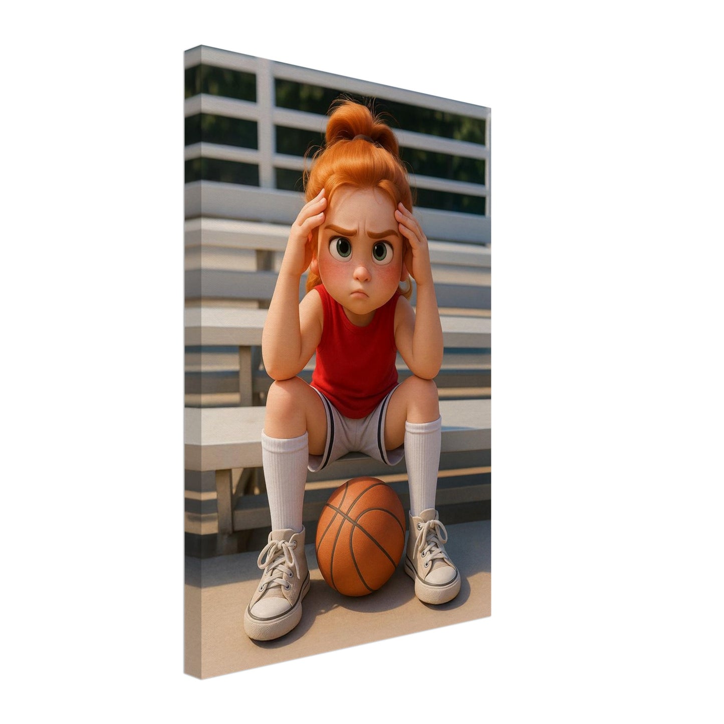 Personalized Kids Portrait – Canvas - Masterpiece Print