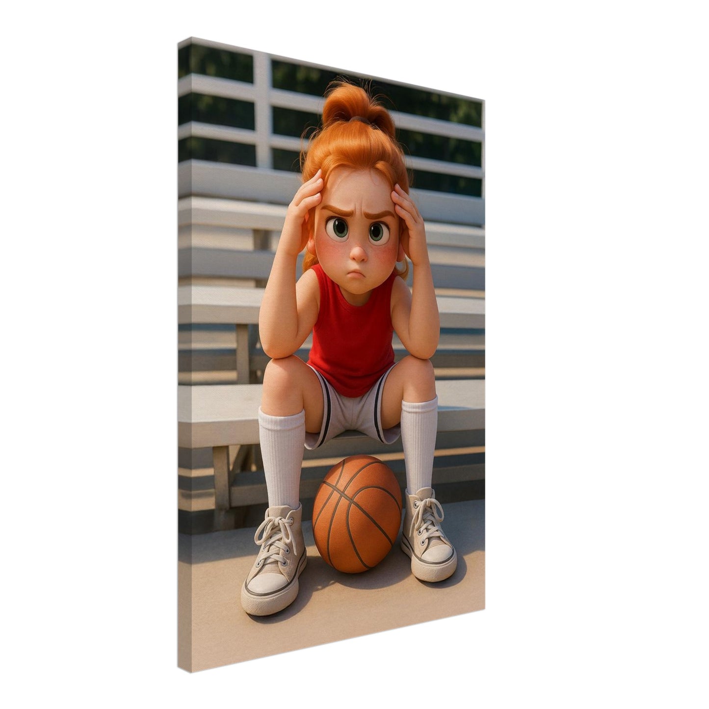 Personalized Kids Portrait – Canvas - Masterpiece Print