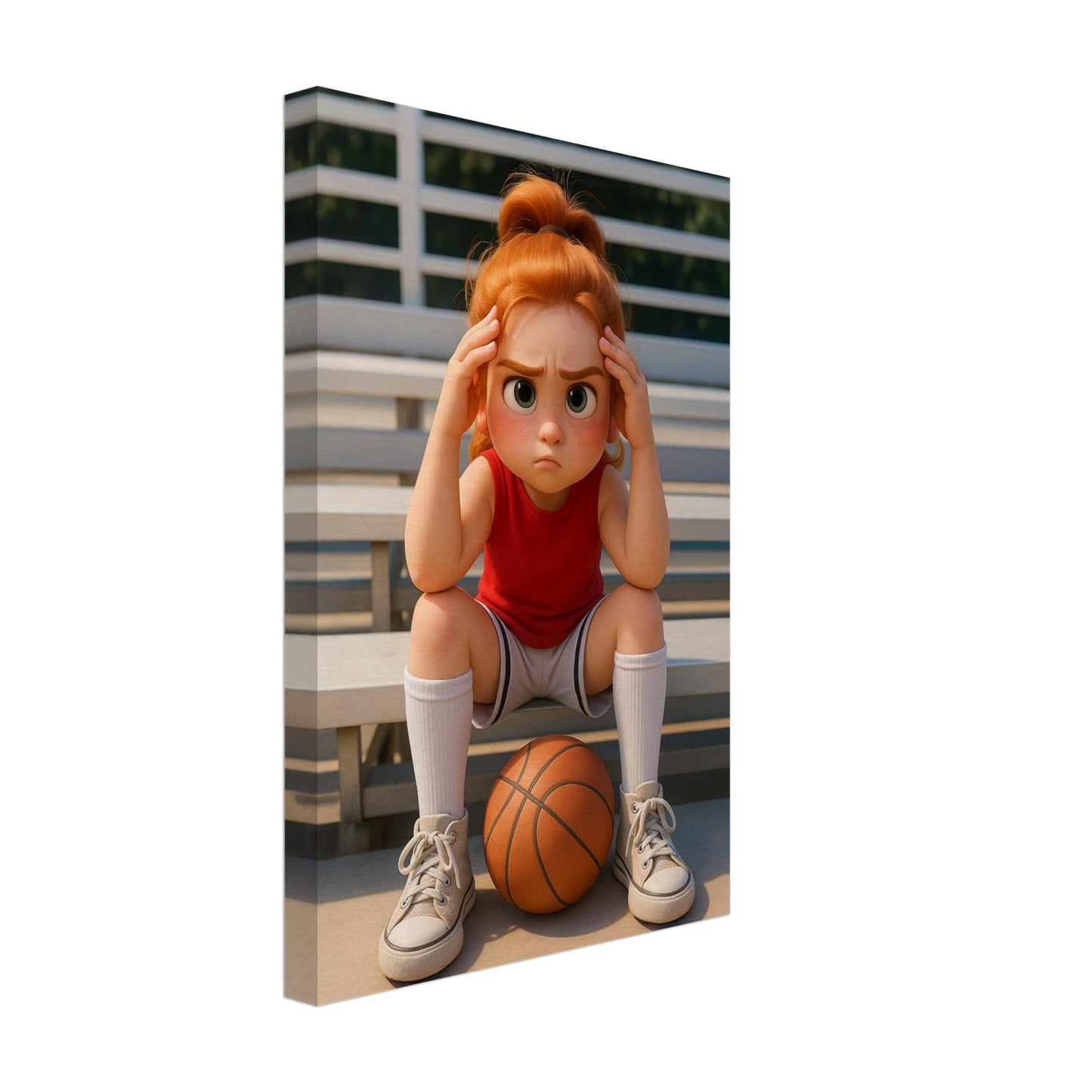 Personalized Kids Portrait – Canvas - Masterpiece Print