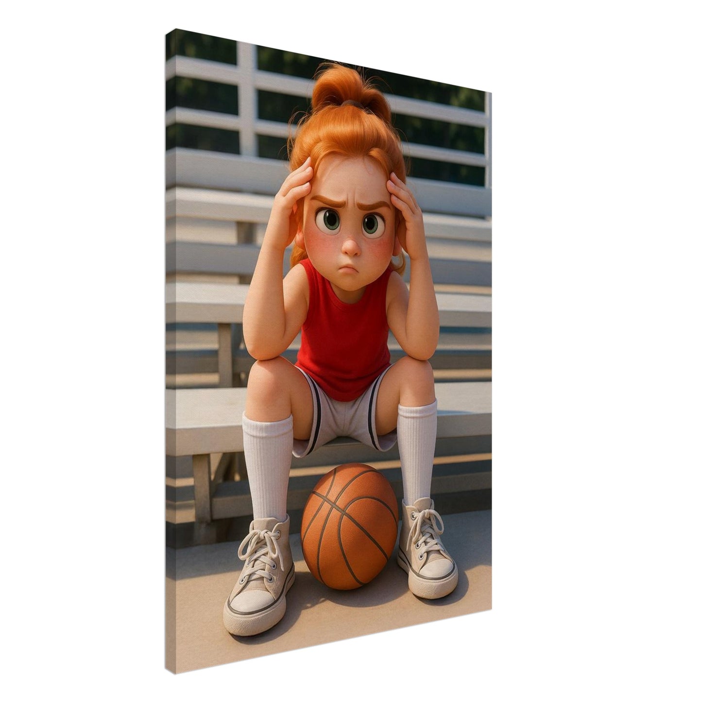 Personalized Kids Portrait – Canvas - Masterpiece Print