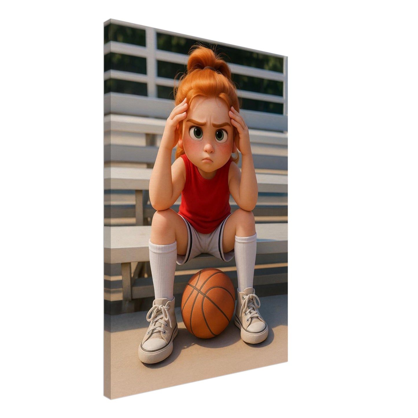 Personalized Kids Portrait – Canvas - Masterpiece Print