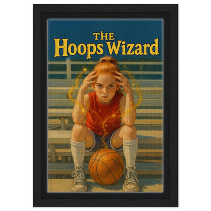 Personalized Kids Portrait – Framed Canvas - Masterpiece Print