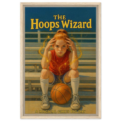 Personalized Kids Portrait – Framed Canvas - Masterpiece Print