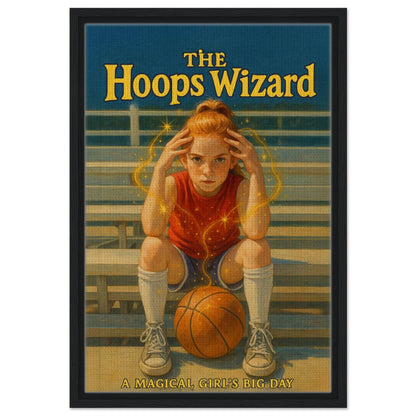 Personalized Kids Portrait – Framed Canvas - Masterpiece Print