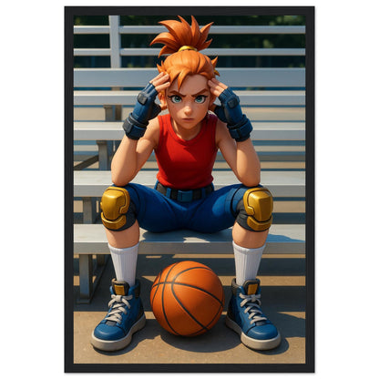 Personalized Kids Portrait – Framed Print - Masterpiece Print