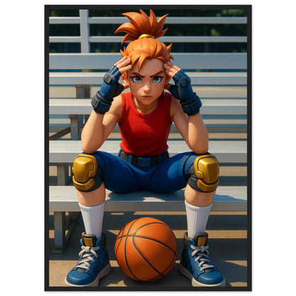 Personalized Kids Portrait – Framed Print - Masterpiece Print