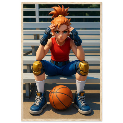 Personalized Kids Portrait – Framed Print - Masterpiece Print