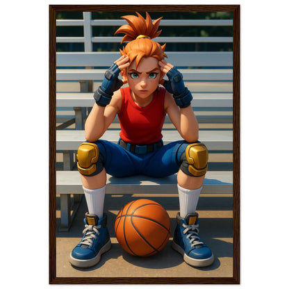 Personalized Kids Portrait – Framed Print - Masterpiece Print