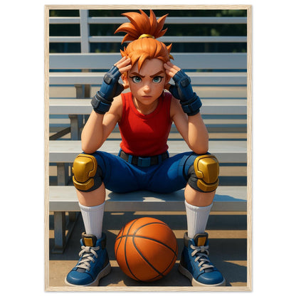 Personalized Kids Portrait – Framed Print - Masterpiece Print