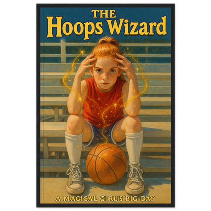 Personalized Kids Portrait – Framed Print - Masterpiece Print