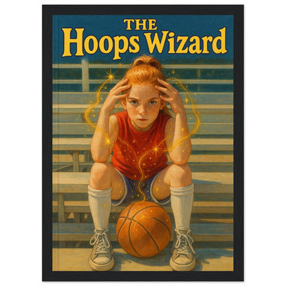 Personalized Kids Portrait – Framed Print - Masterpiece Print