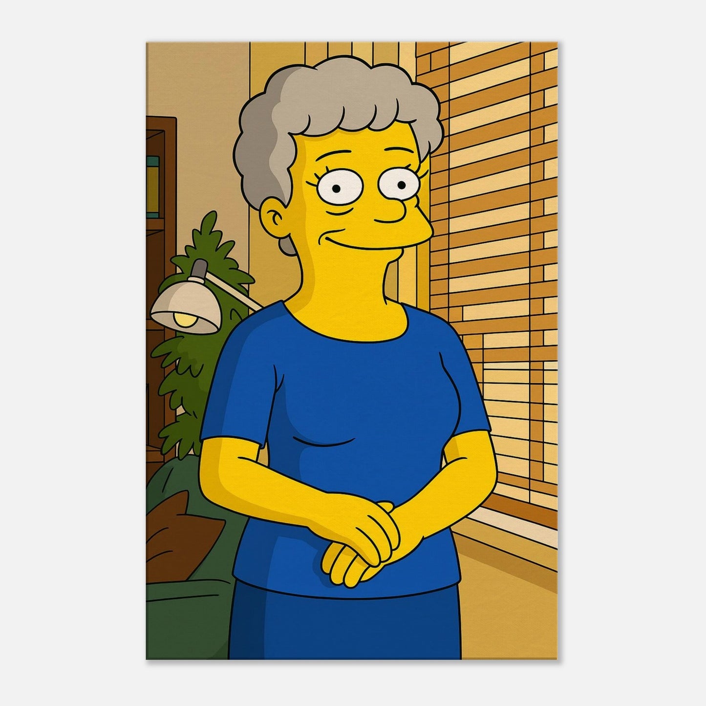 Personalized Mom Portrait – Canvas - Masterpiece Print