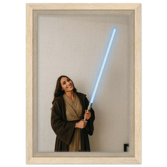 Personalized Movie Portrait – Framed Canvas - Masterpiece Print