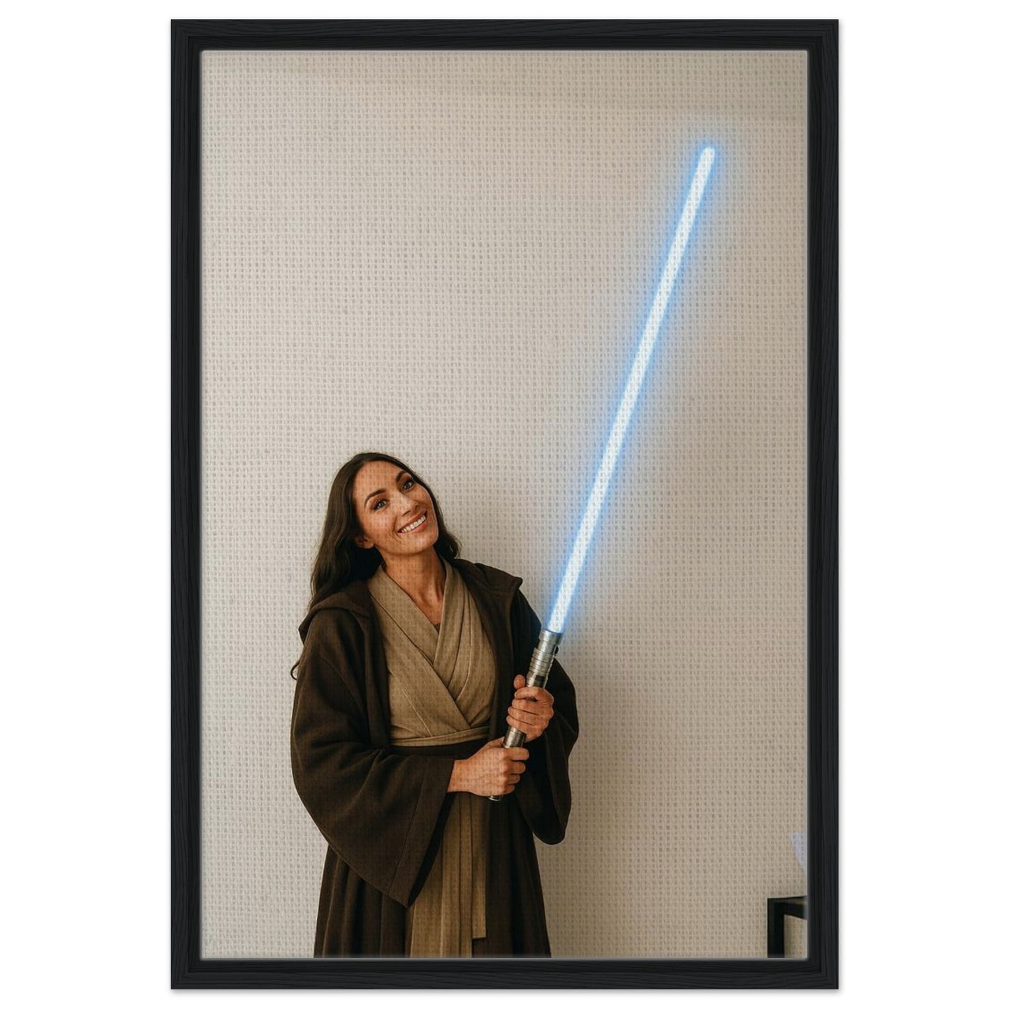 Personalized Movie Portrait – Framed Canvas - Masterpiece Print