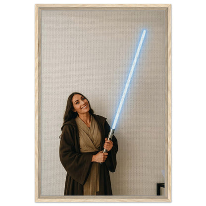 Personalized Movie Portrait – Framed Canvas - Masterpiece Print