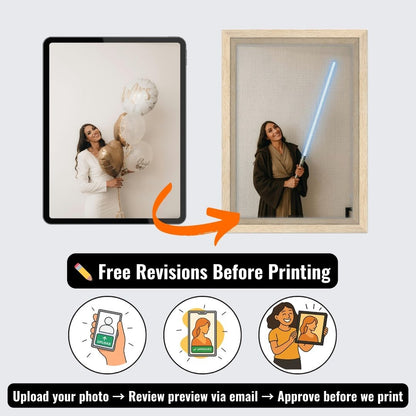 Personalized Movie Portrait – Canvas - Masterpiece Print