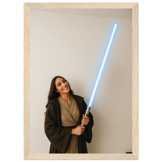 Personalized Movie Portrait – Framed Print - Masterpiece Print