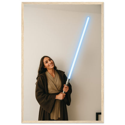 Personalized Movie Portrait – Framed Print - Masterpiece Print