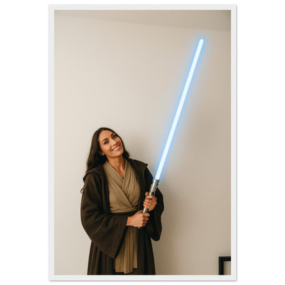 Personalized Movie Portrait – Framed Print - Masterpiece Print