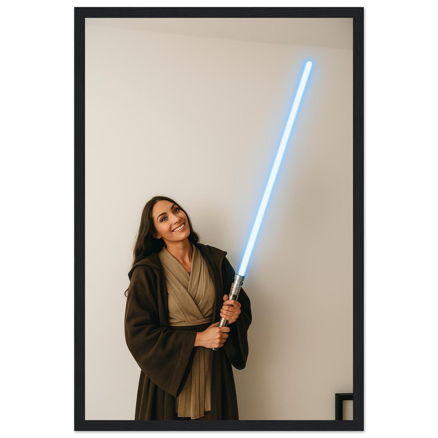 Personalized Movie Portrait – Framed Print - Masterpiece Print