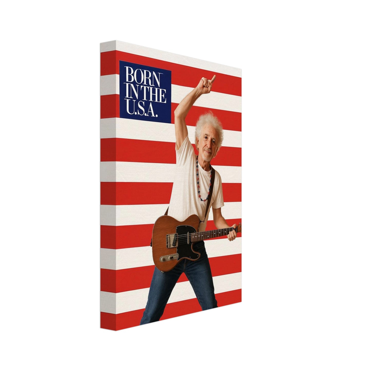 Personalized Music Star Portrait – Canvas - Masterpiece Print