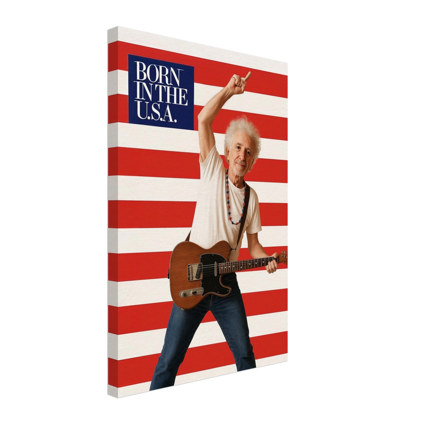 Personalized Music Star Portrait – Canvas - Masterpiece Print