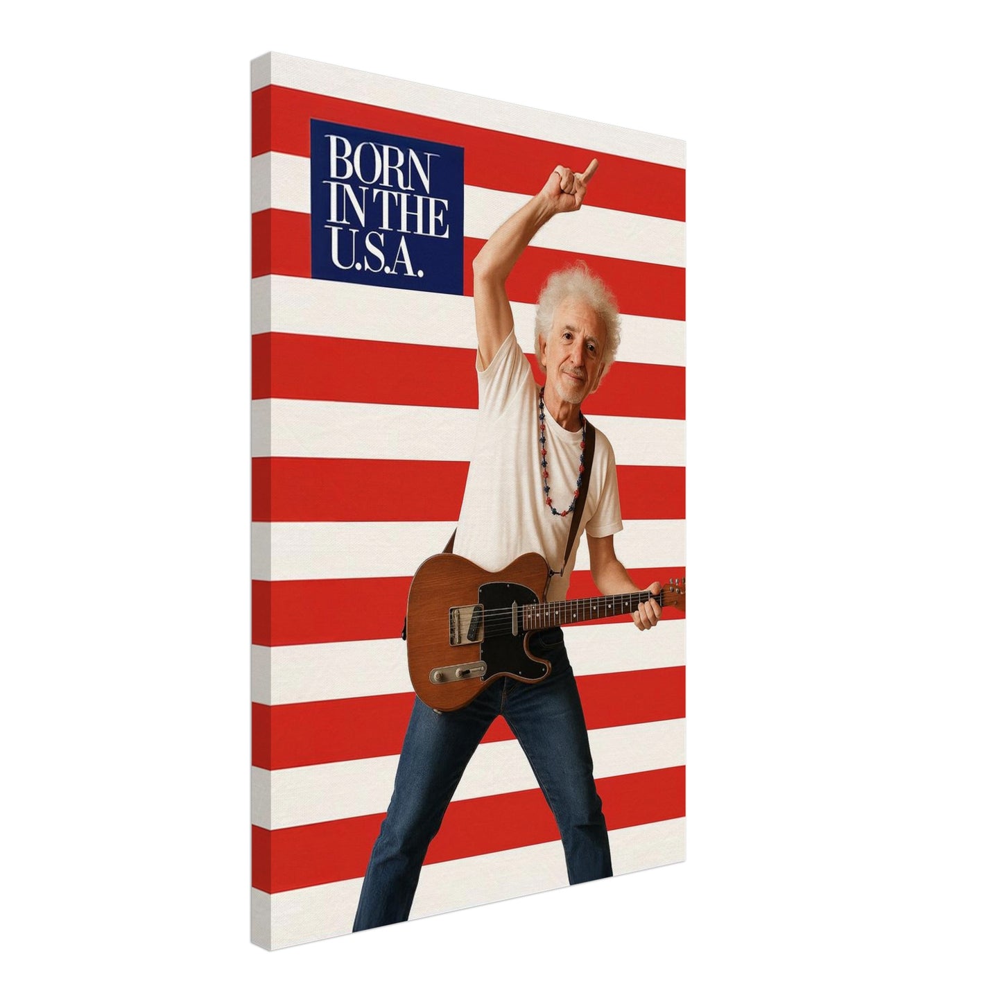 Personalized Music Star Portrait – Canvas - Masterpiece Print