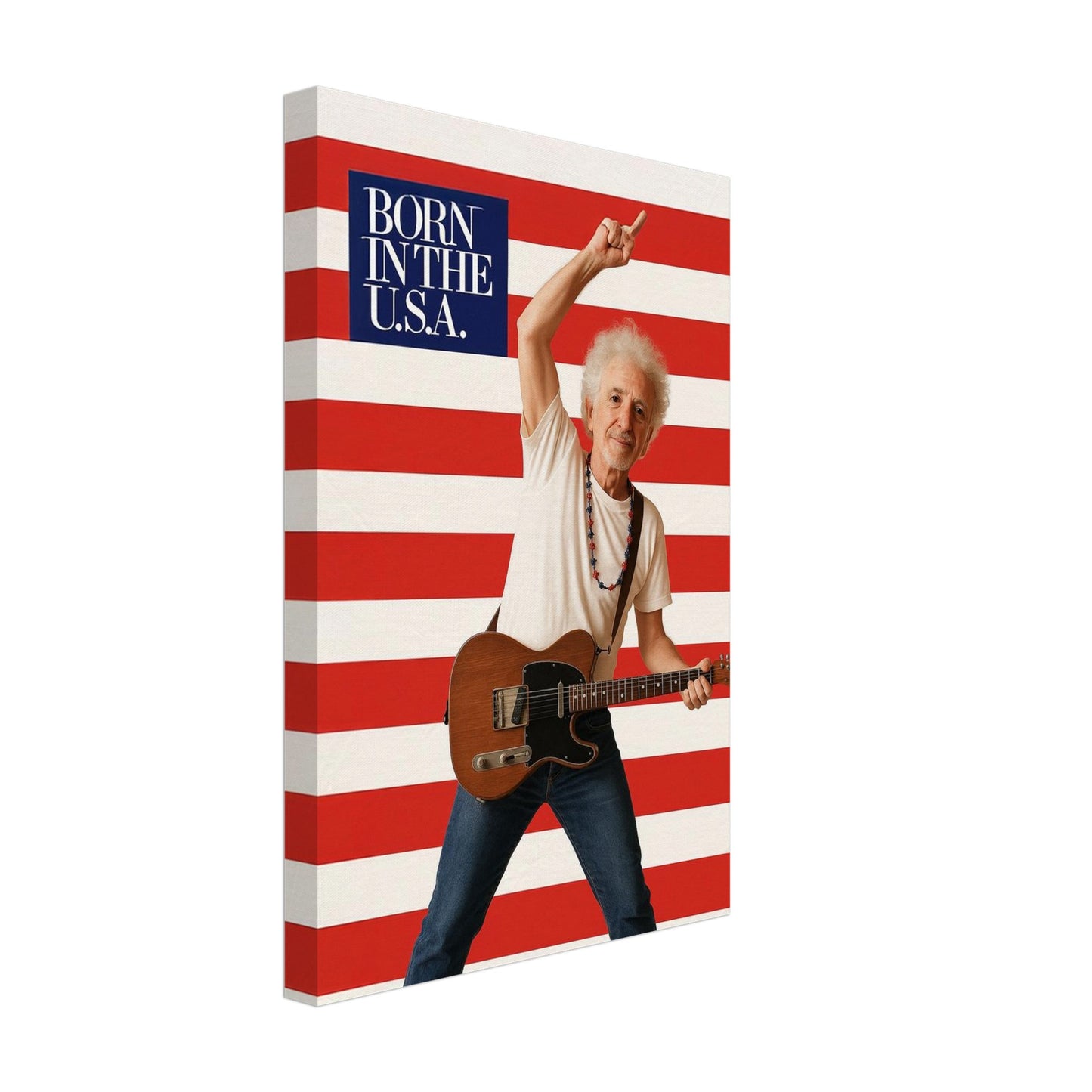 Personalized Music Star Portrait – Canvas - Masterpiece Print