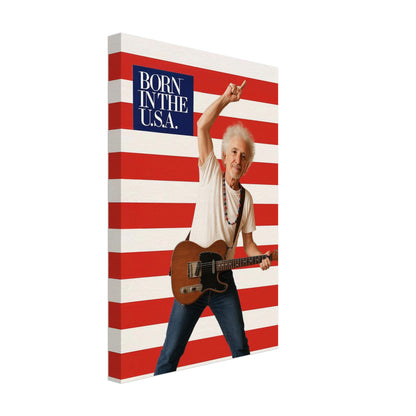 Personalized Music Star Portrait – Canvas - Masterpiece Print