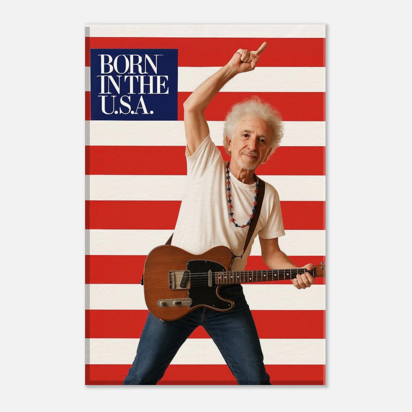 Personalized Music Star Portrait – Canvas - Masterpiece Print