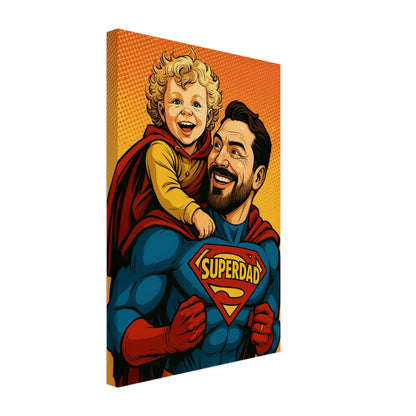 Personalized Portrait for Father – Canvas - Masterpiece Print